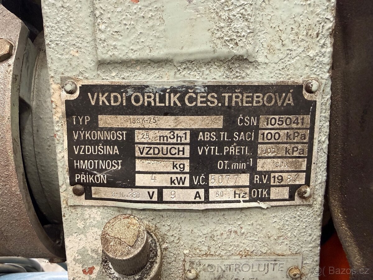 Kompresor Orlík 1JSK-75 150l - 2