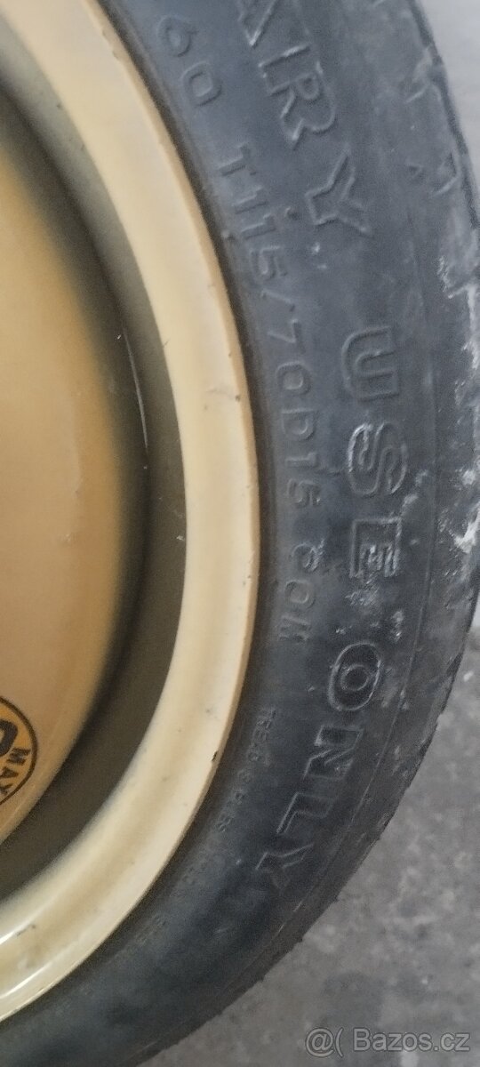 Rezervní kolo 5x114.3 mazda - 2