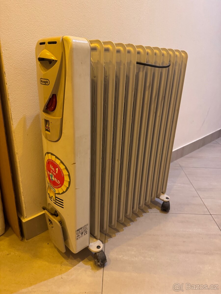 DeLonghi olejový radiátor 2000w - 2