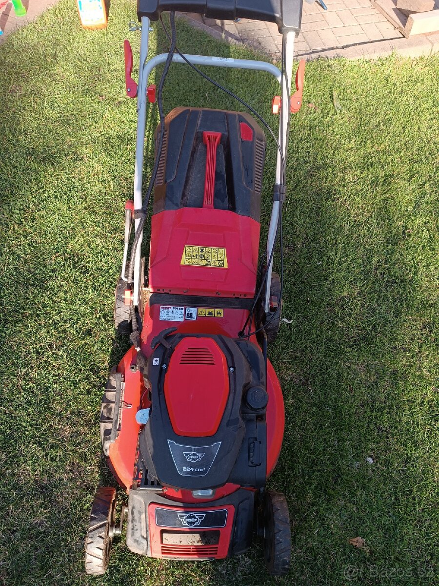 Sekačka HECHT SXE 554 s elektrickým startérem - 2