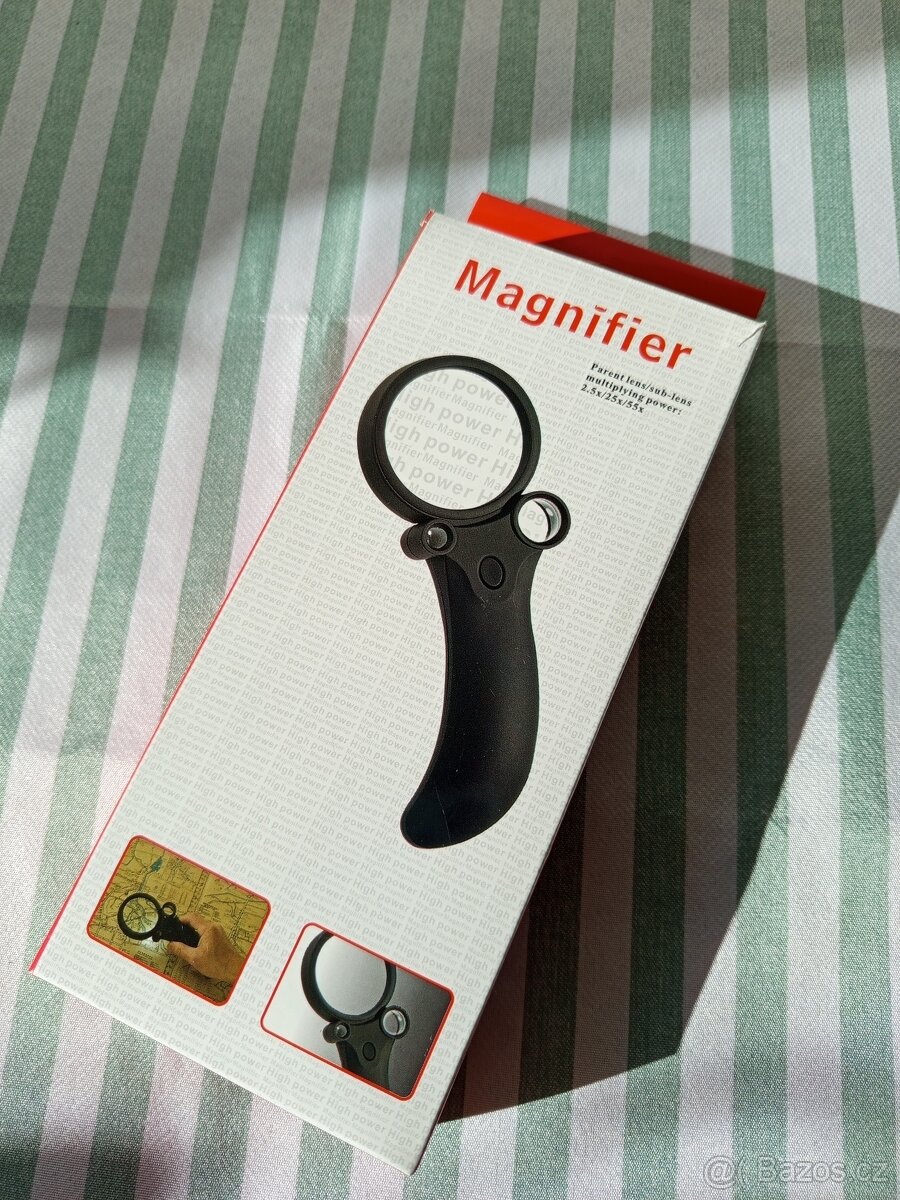 Lupa na čtení s LED osvětlením - 2