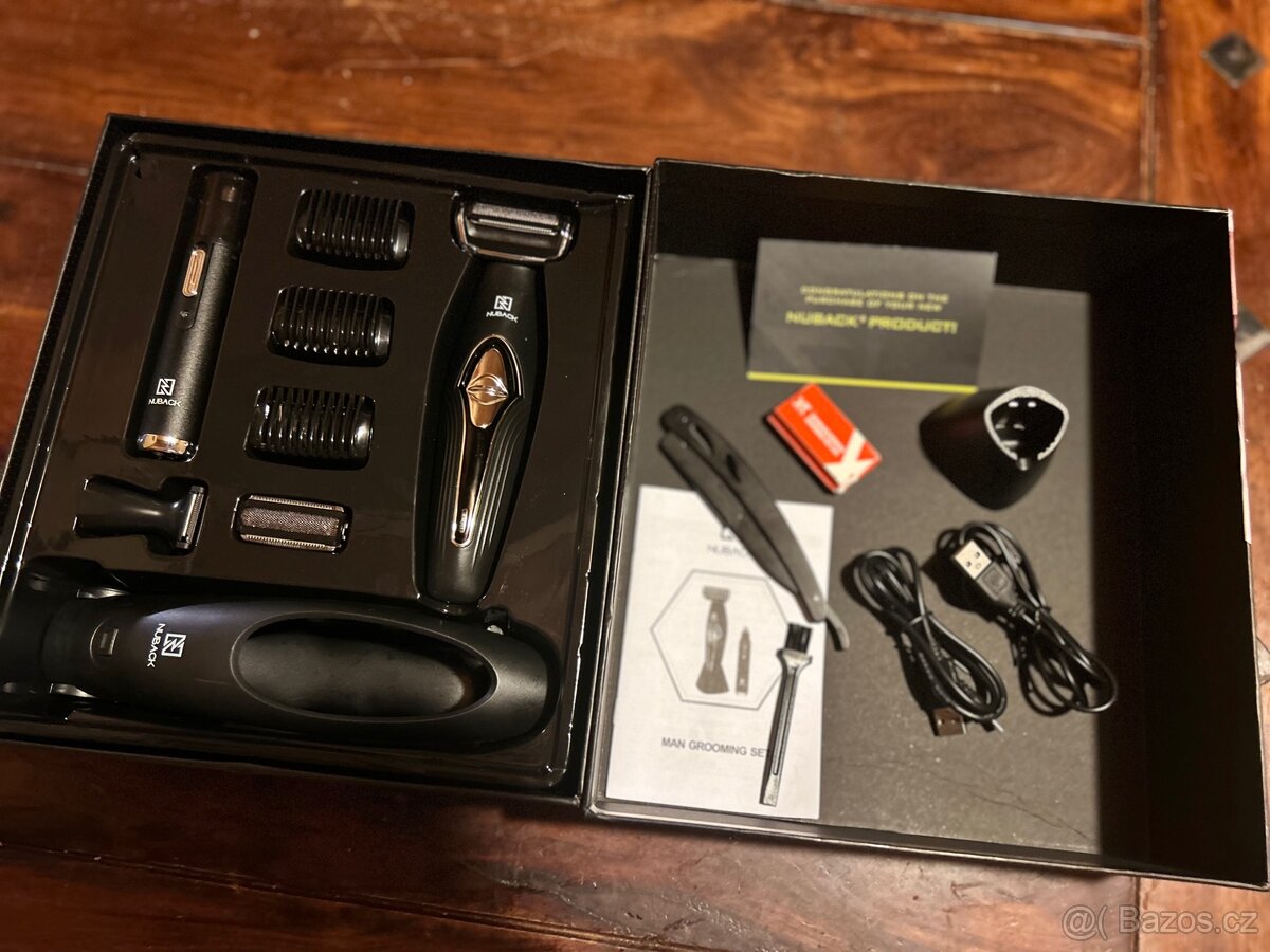 Holici strojek na zada a telo pro muze Nuback - 2