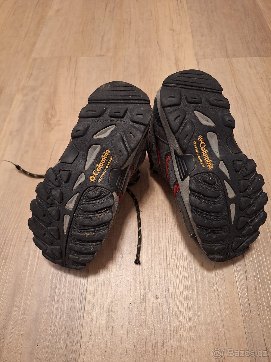 Vysoké trekové boty Columbia, vel 33 - 2