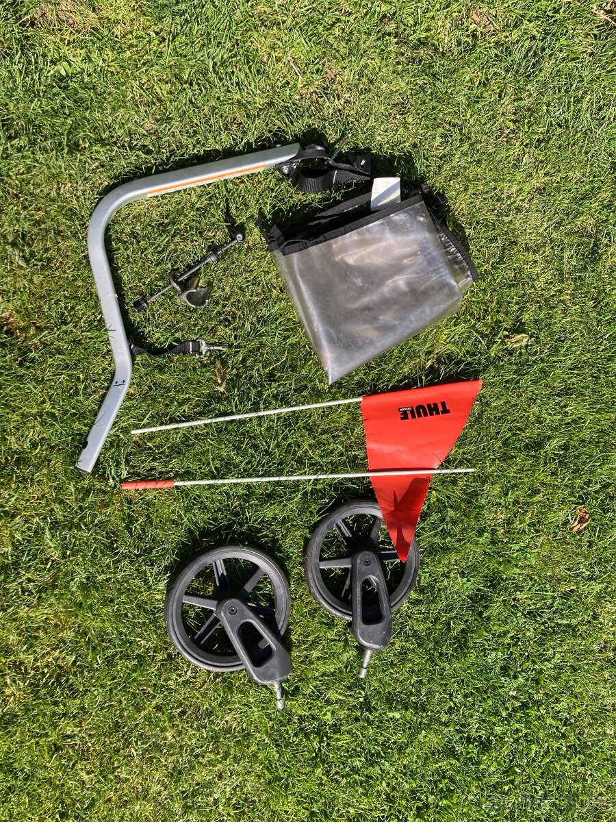 Thule chariot sport 1 + ski set - 2