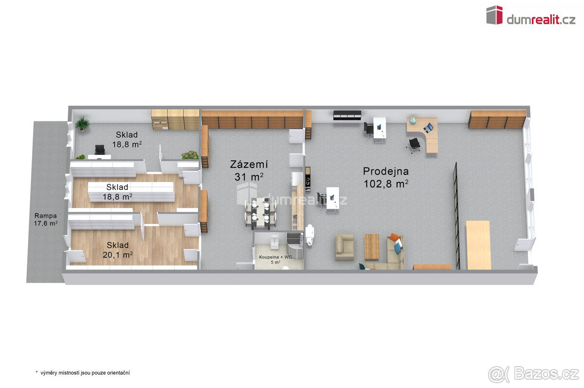 Prodej komerčního prostoru, 191 m2, SNP, Ústí nad Labem - 2
