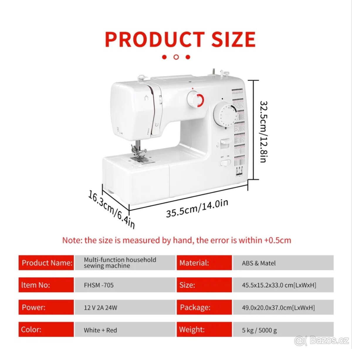 Multifunkční šicí stroj, 59 stehů - 2
