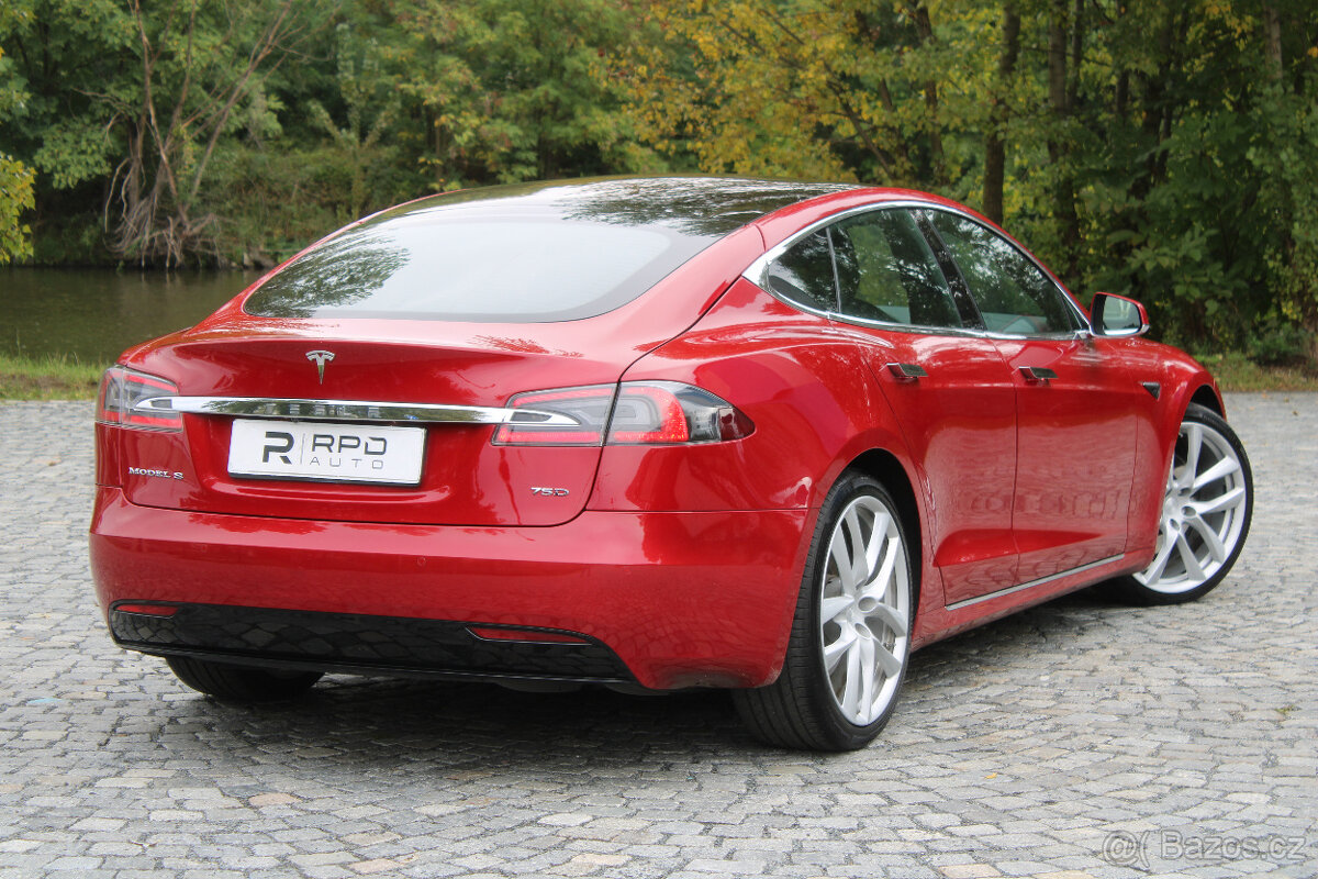 Tesla Model S 75 D AWD / 386kW / ZÁRUKA / DPH / CZ - 2