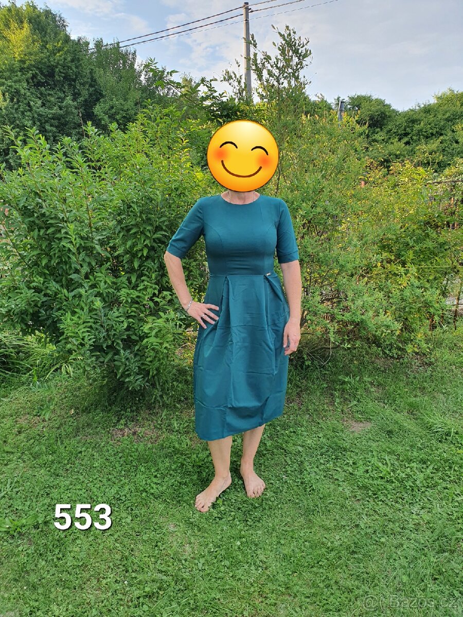 Šaty Figl 553 nové, nenošené, vhodné na Vánoce - 2