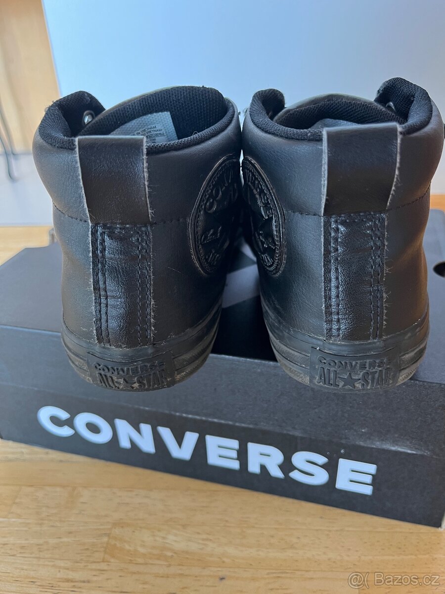 dívčí zateplené tenisky Converse - 2