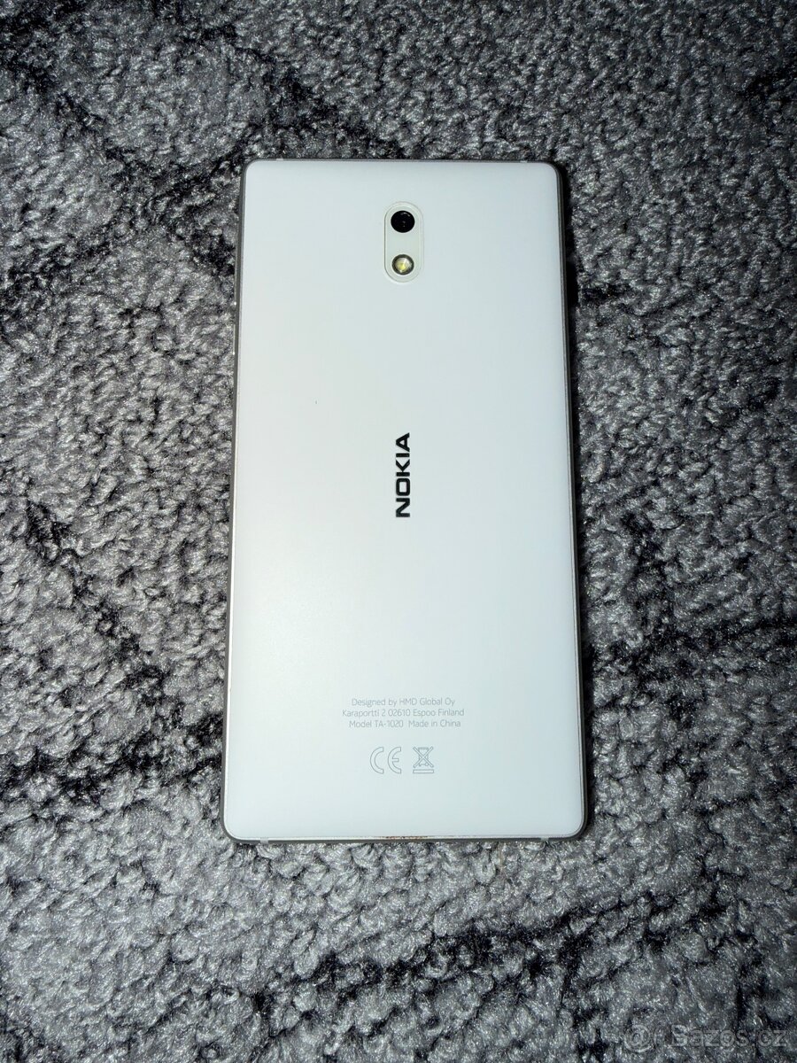 Nokia 3 - TA-1020 - pěkný stav - 2