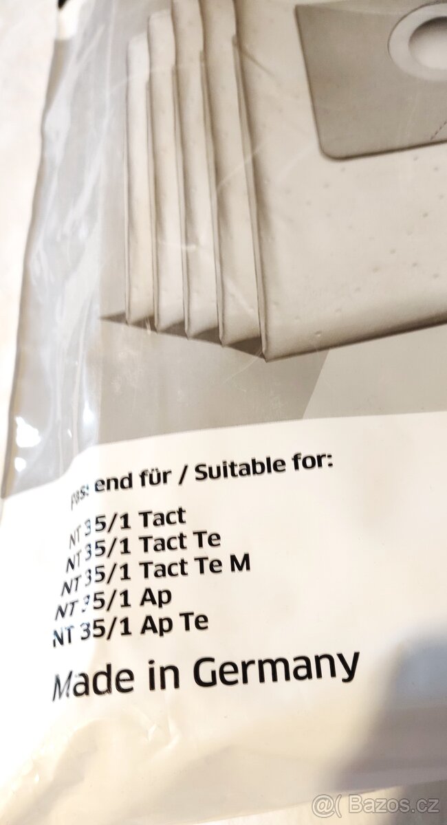 Prodám originální filtrační sáčky Kärcher - 2