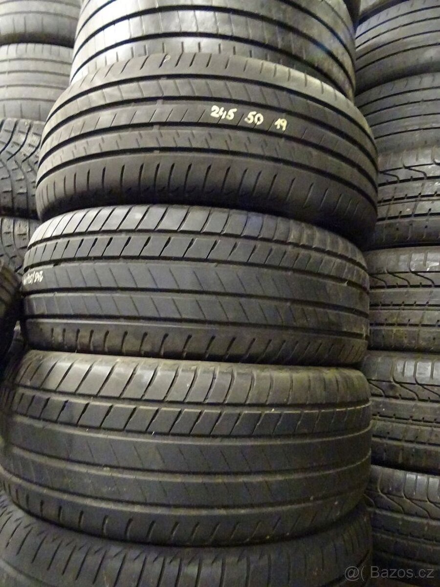 Letní pneu Bridgestone Alenza, 245/50/19, 4 ks, 6,5-7 mm - 2