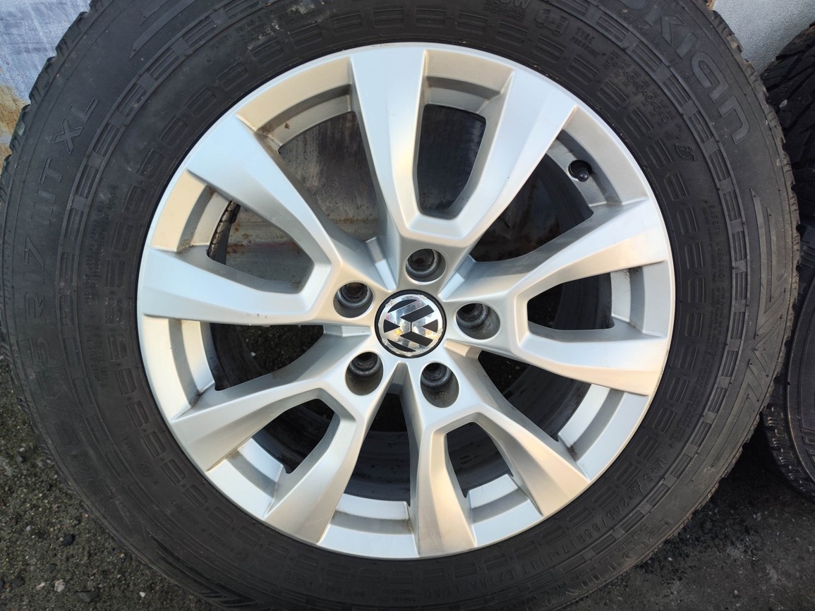 17"zimní alu sada Posadas 5x120 originál VW Amarok T6 T5.1 - 2