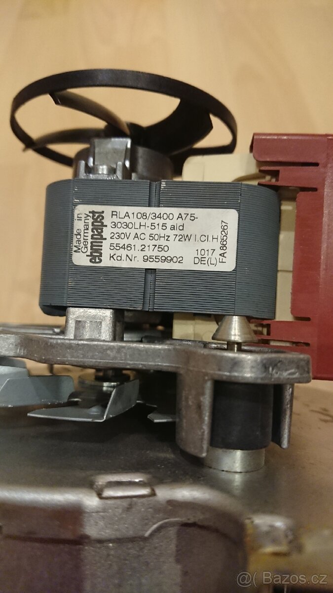 Ventilátor plynového kotle - 2