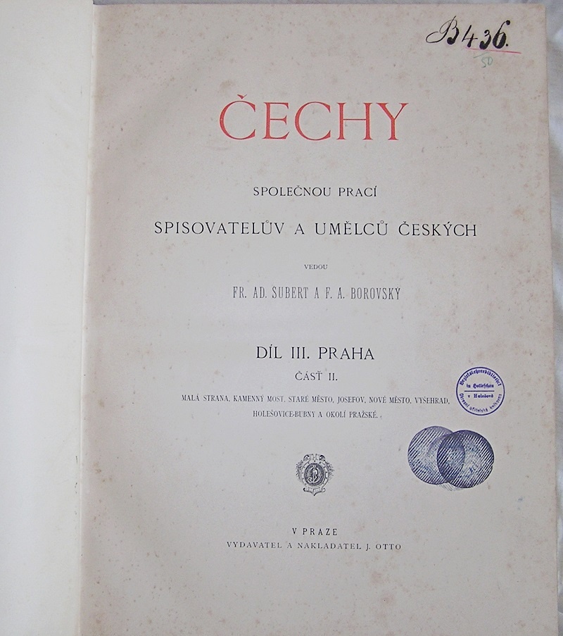 Čechy Praha II Část II, Díl III - 2