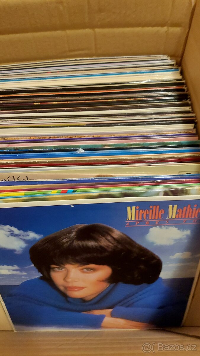 Sbírka gramofonových desek cca 90ks - 2