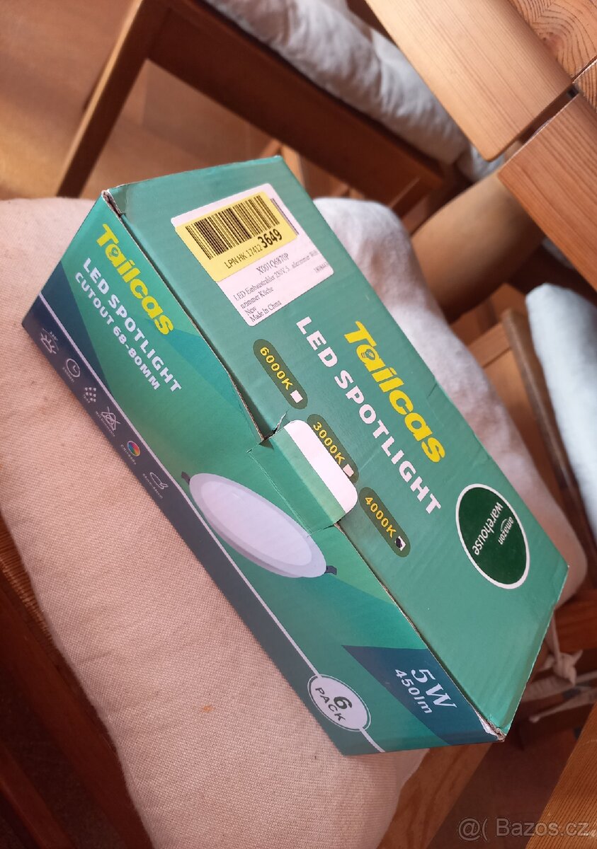 Bodová světla nová 6ks - 2