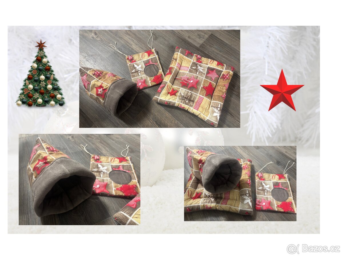 Pelíšek pro morčata, morče, seník, tulipytlík - 2