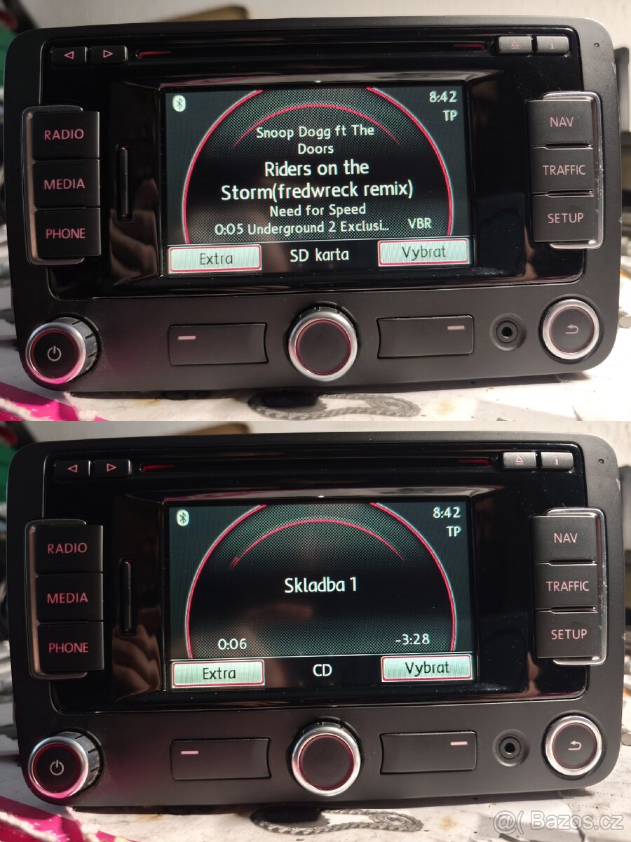 VW RNS315 BT autorádio navigace 3C8035279F - 2