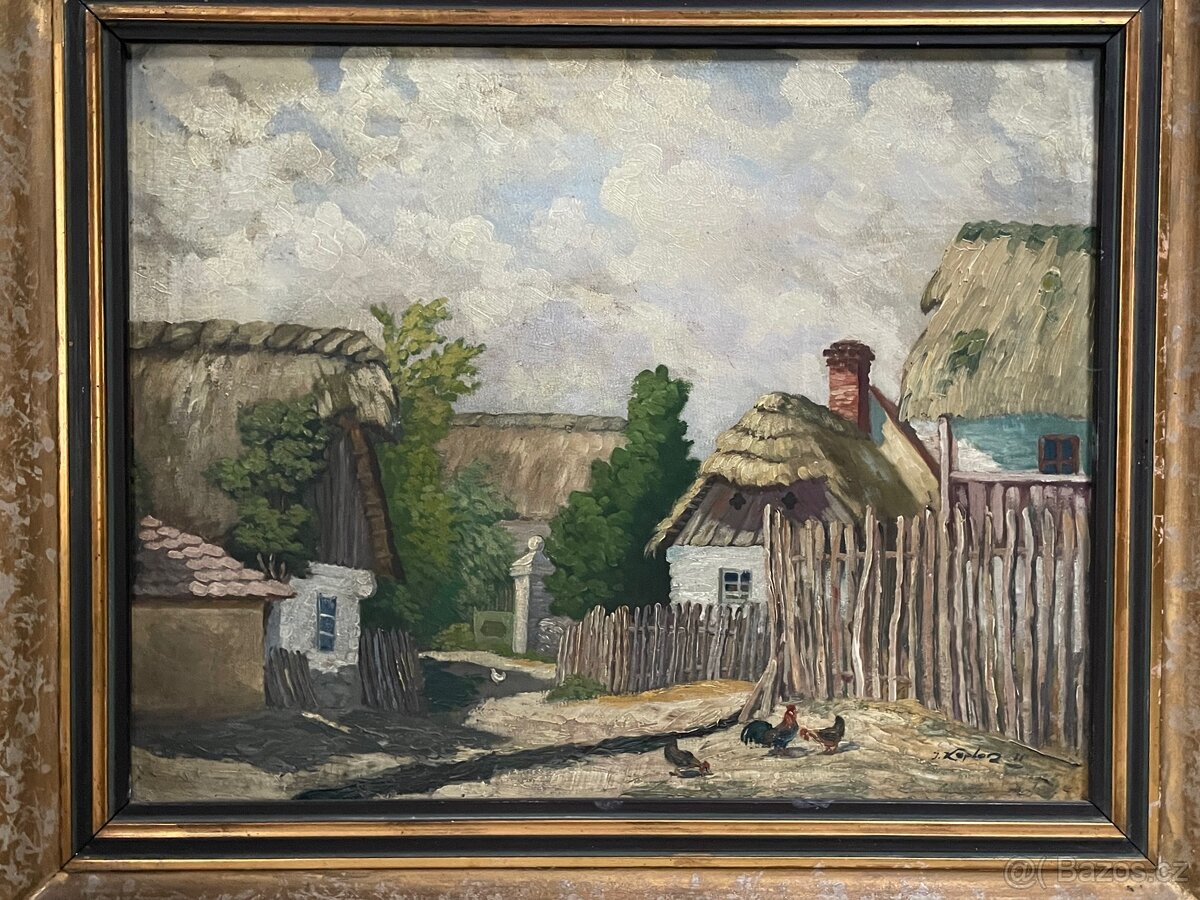 Obraz v rámu J. Kaplan - 2