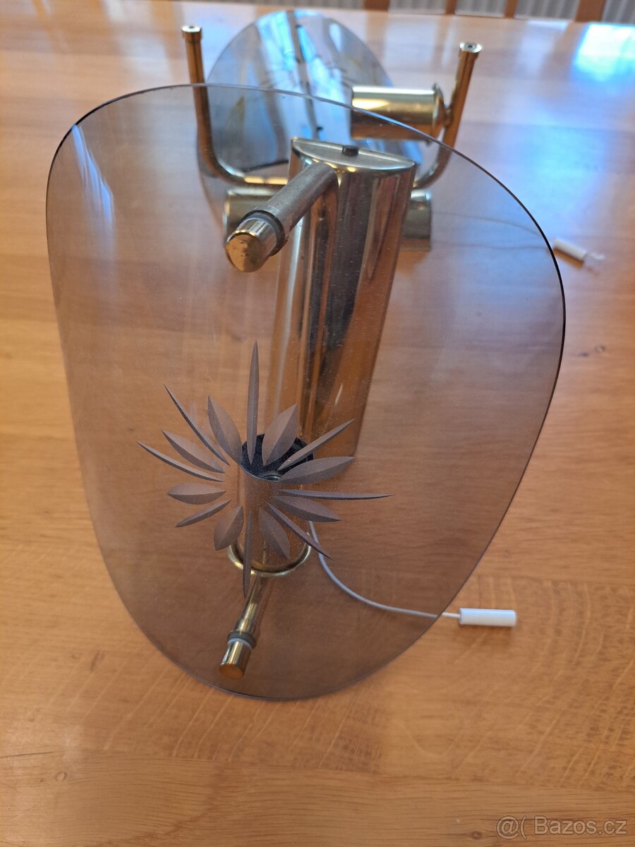 retro lampa lampy mosaz - 2