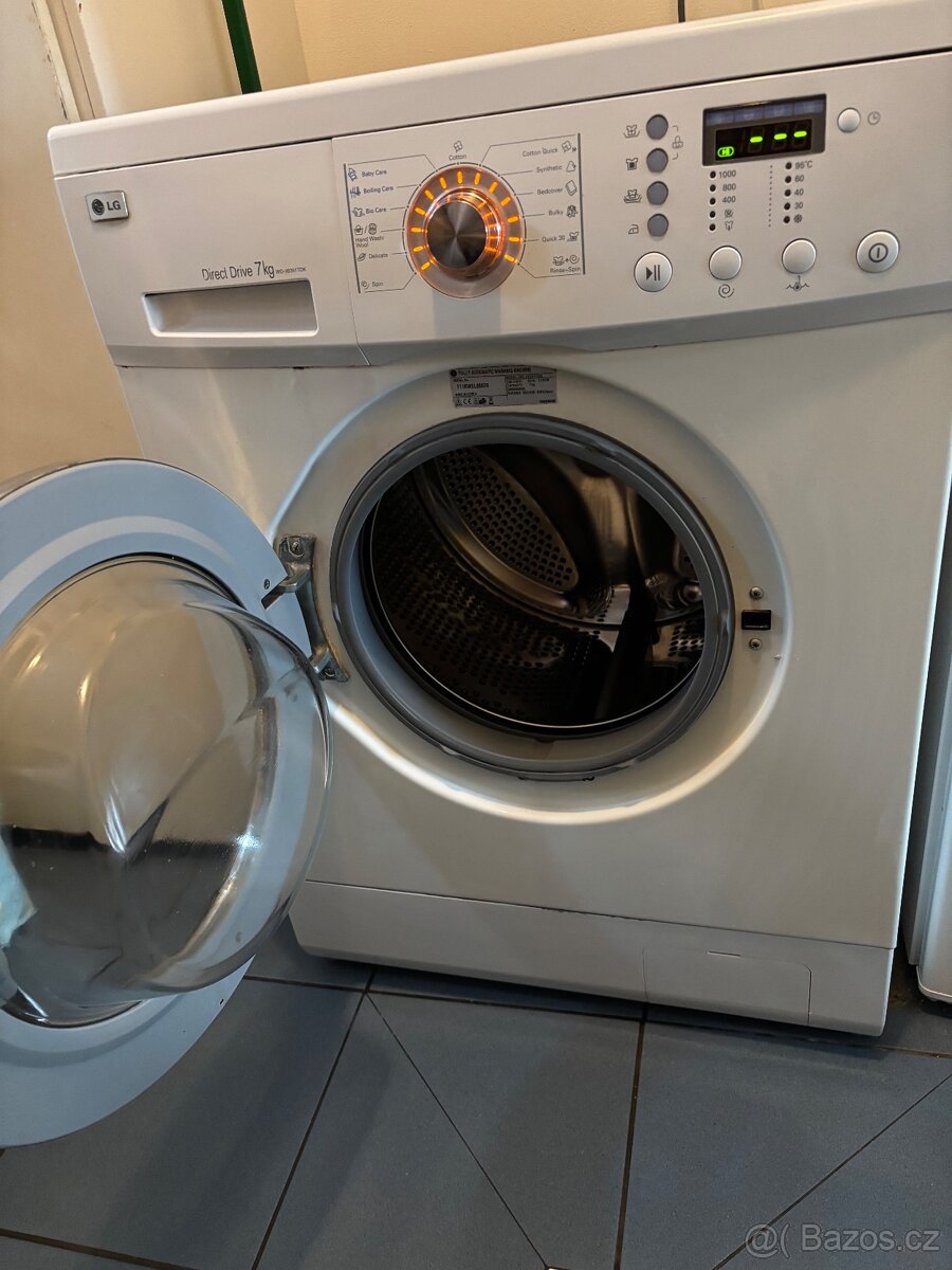 Pračka LG 7 kg A+ skvělý stav - 2