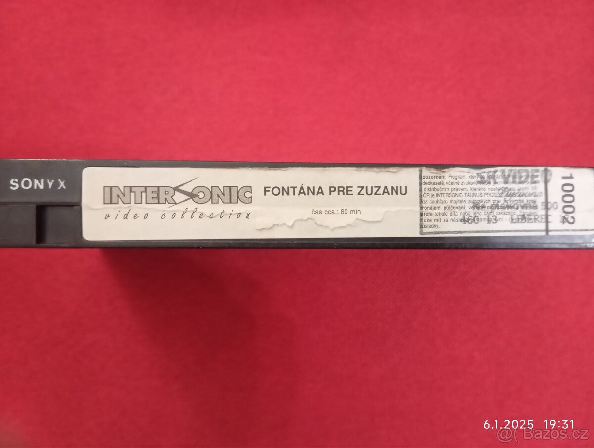 VHS Fontána pre Zuzanu - 2