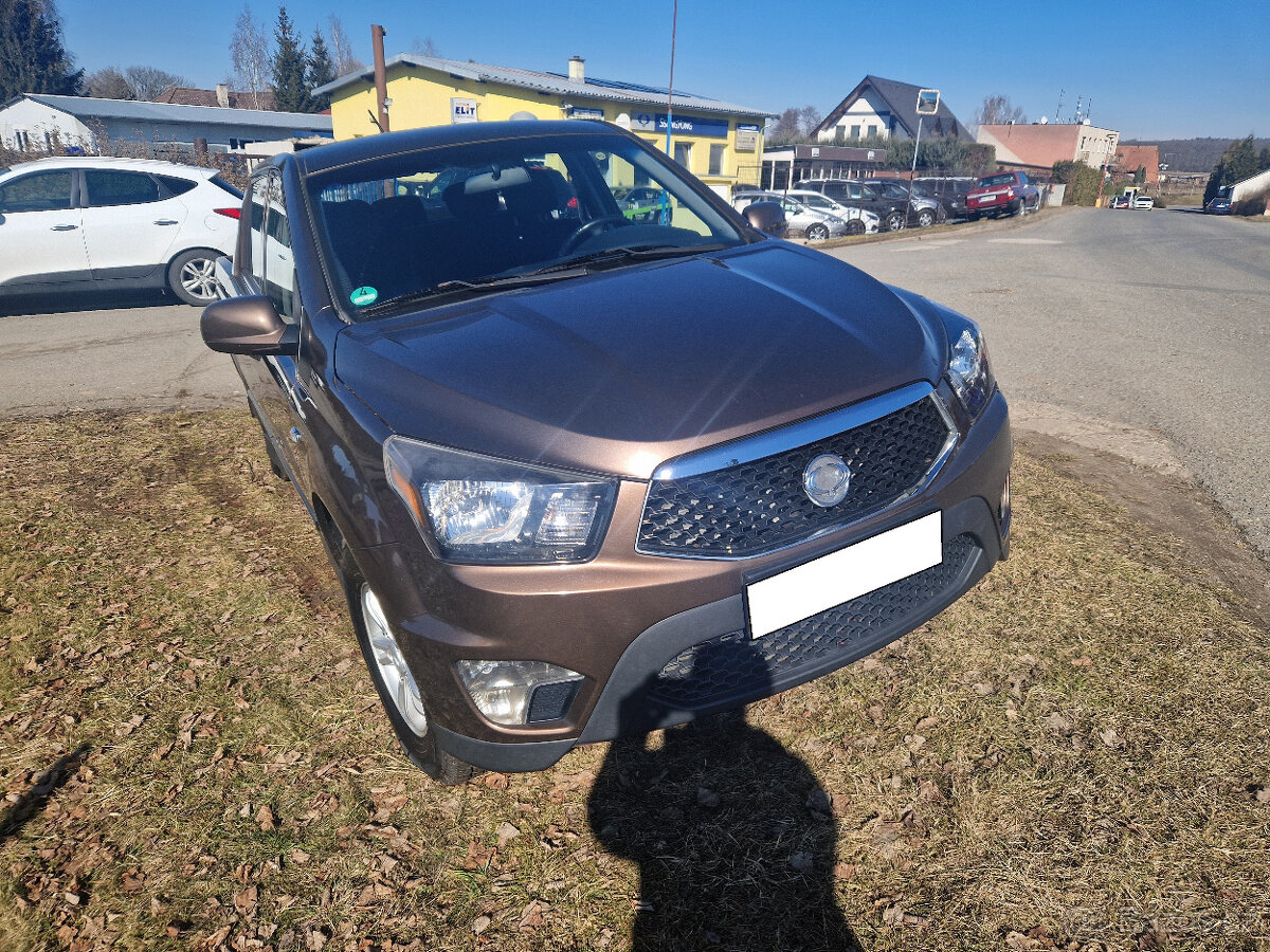 SsangYong Actyon SportS 2.0 XDi 04/2013 závěs 2,3 tuny - 2