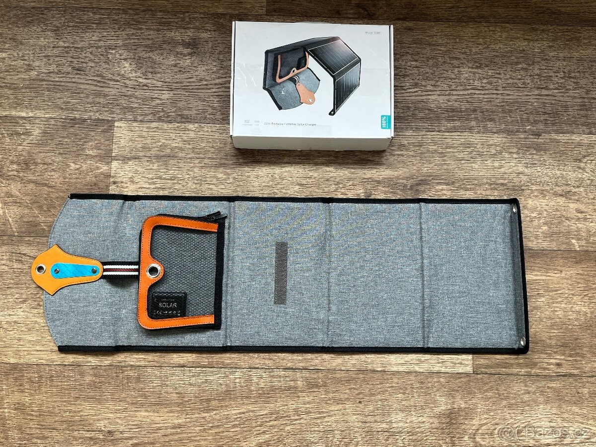 Cestovní solární panel 22W Choetech SC005 - 2