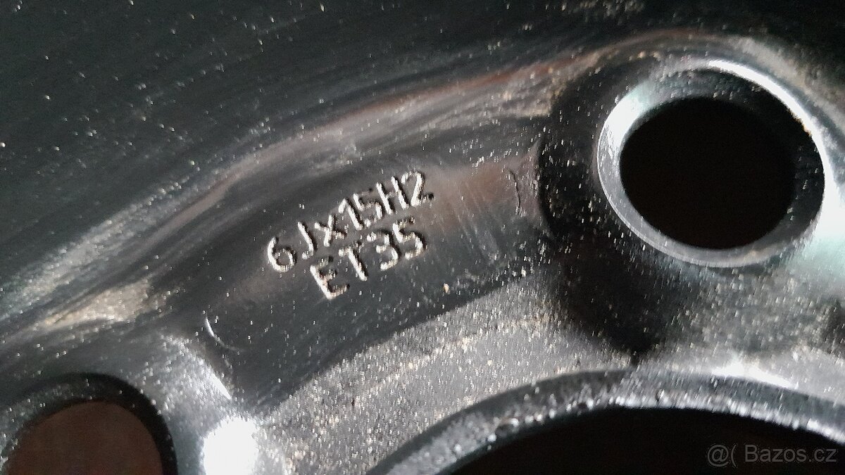 Prodám 4x plechové disky R15 Škoda Fabia 2 NOVÉ - 2