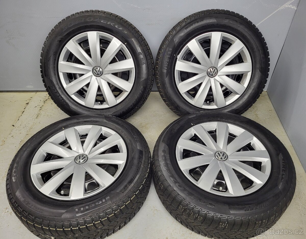 Originál VW 16" Passat B8 5x112 NOVÁ ZIMNÍ SADA - 2