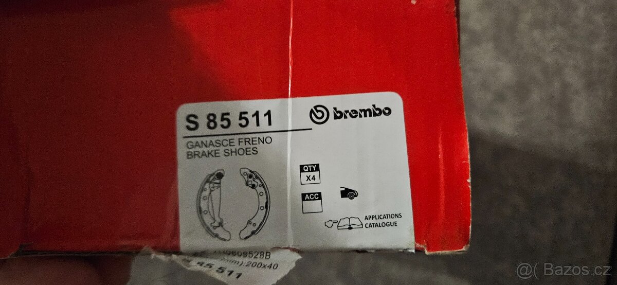 Sada brzdových čelisti Brembo S 85511 - 2