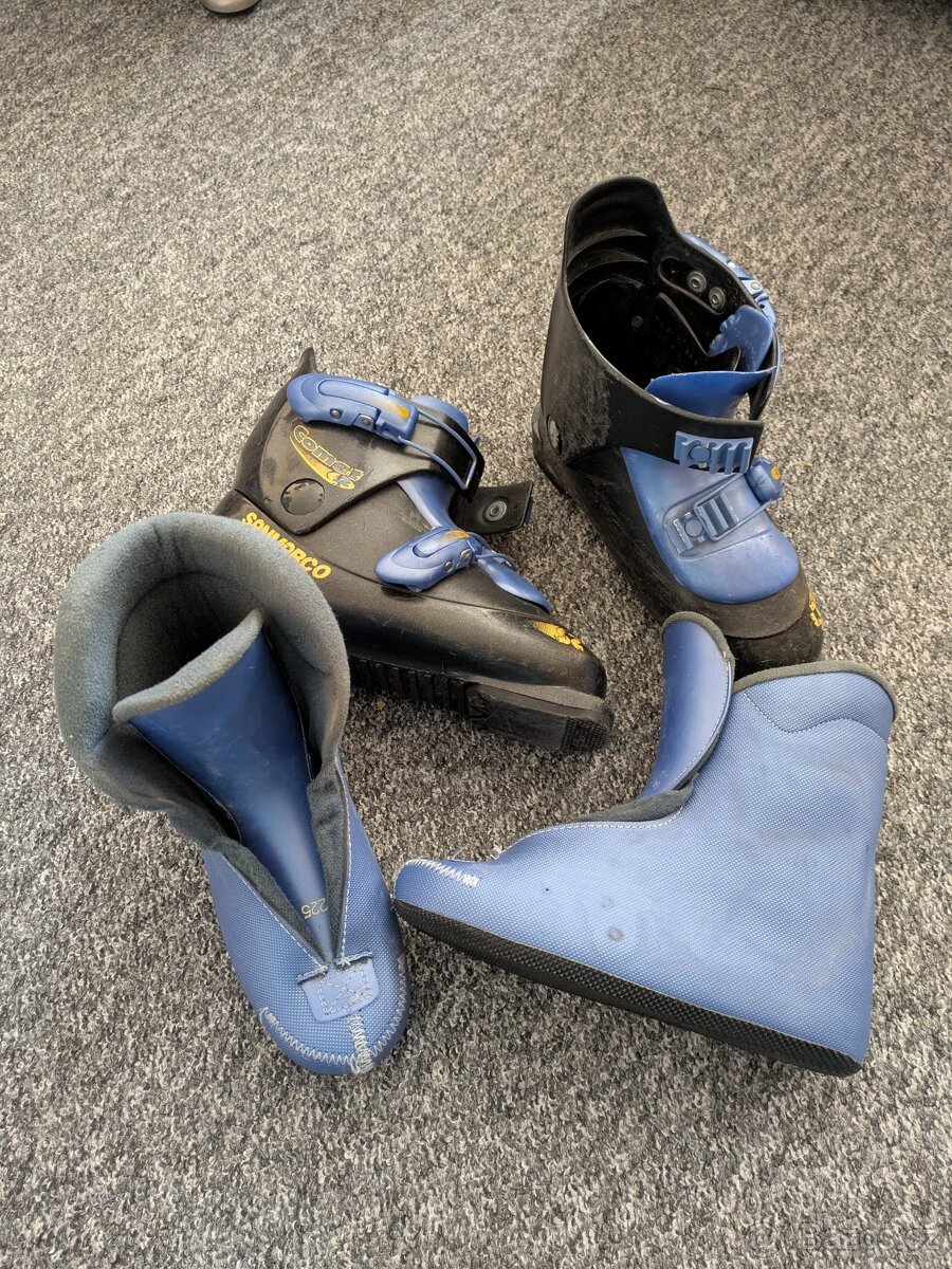 Dětské lyžáky vel. 23,5 - 2