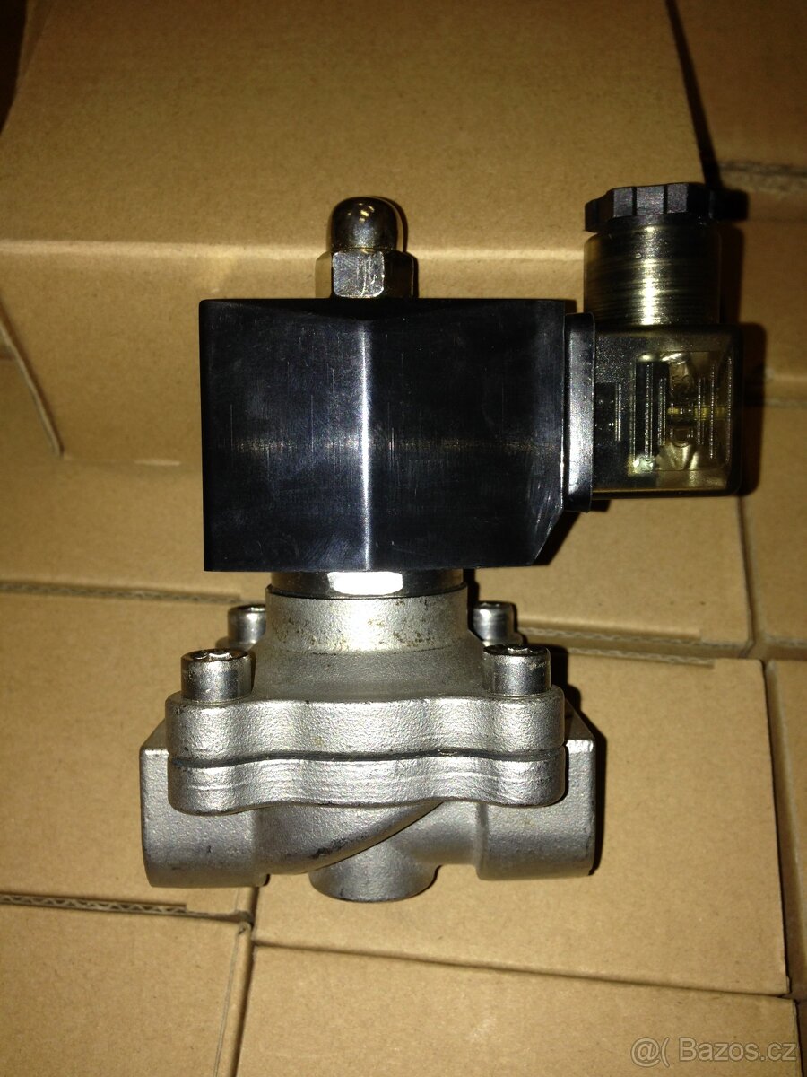Ventil. Elektromagnetický ventil MPW SS 304 - 1/2" AKCE - 2