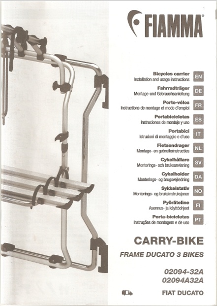 Nosič kol FIAMMA - 2