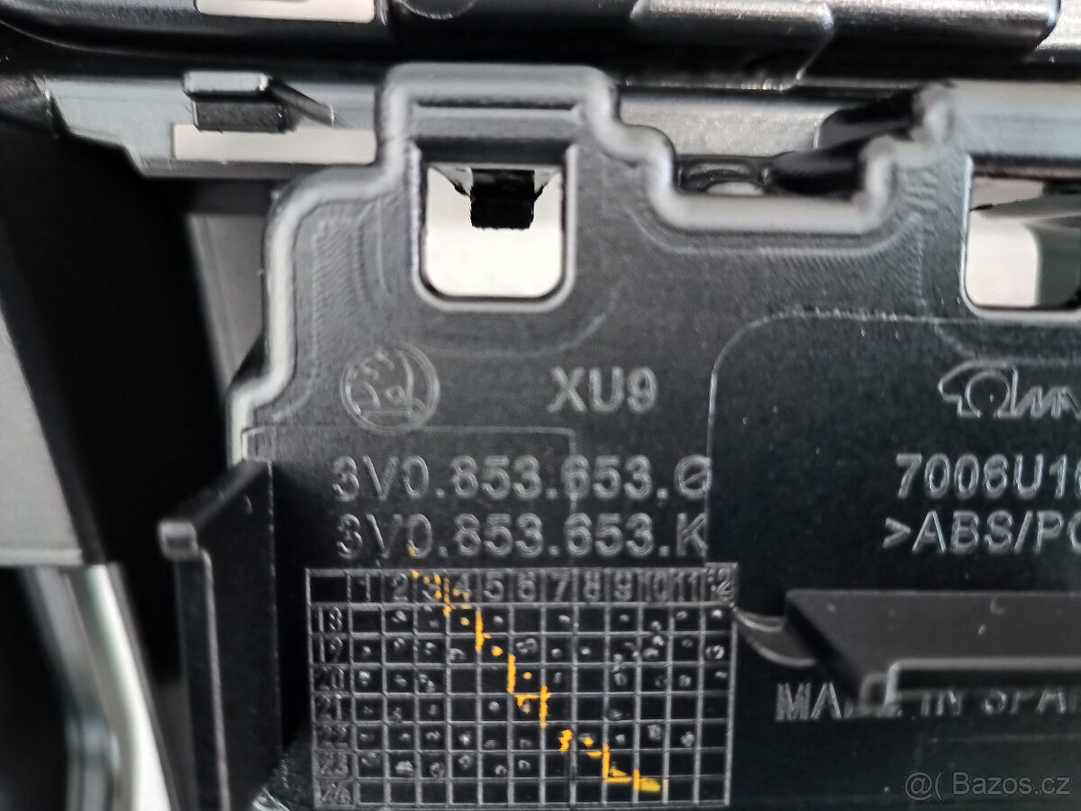 Maska chladiče mřížka 3V0853653K 041 - 2