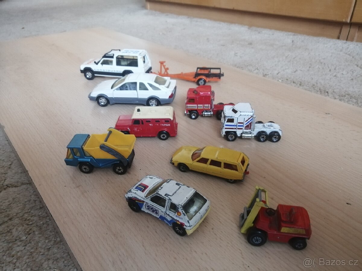 🚗 Staré modely autíček Matchbox 🚚 - 2