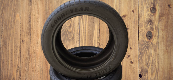 265/45/18 GoodYear - letní - pošlu i na dobírku - 2