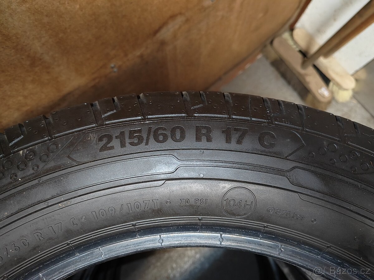 Letní pneu Continental 215/60r17C - 2