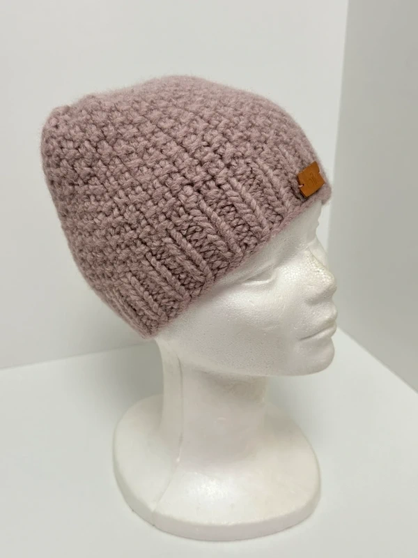Starorůžová čepice - 2