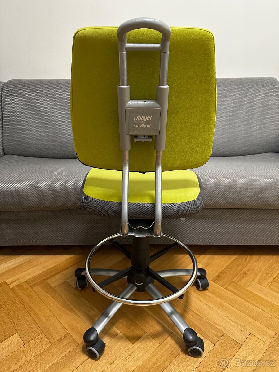 Dětská rostoucí židle Mayer ACTIKID A3 Smile zelená/šedá - 2