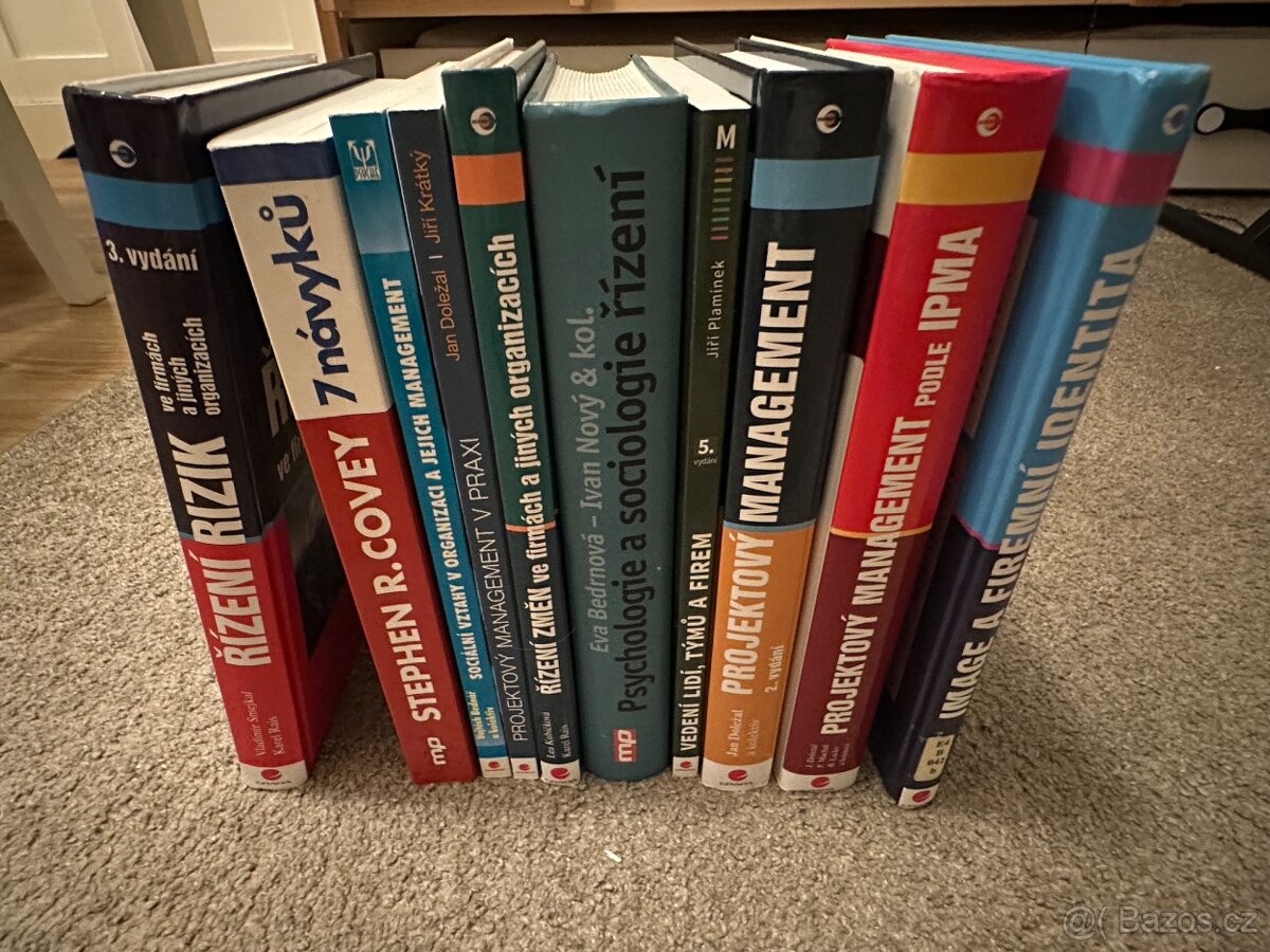 Set 10 manažerských / MBA knih – projektové řízení, změny, l - 2