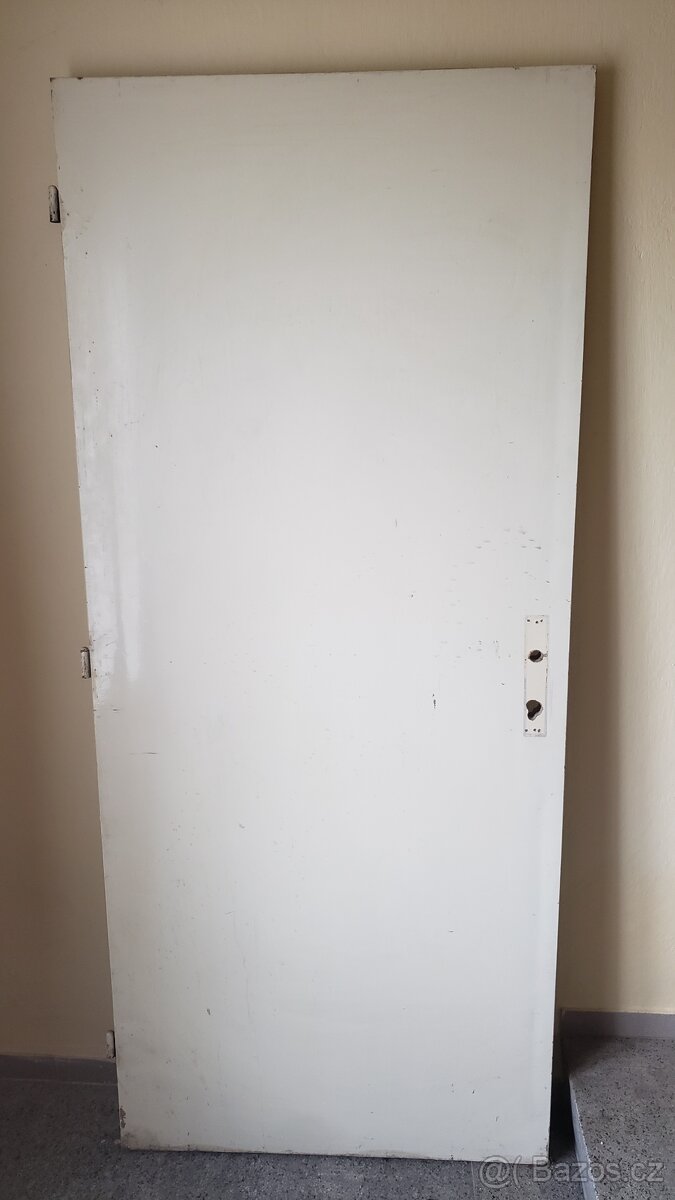 Ocelová zárubeň pro zdění se dvermi 80L - 2