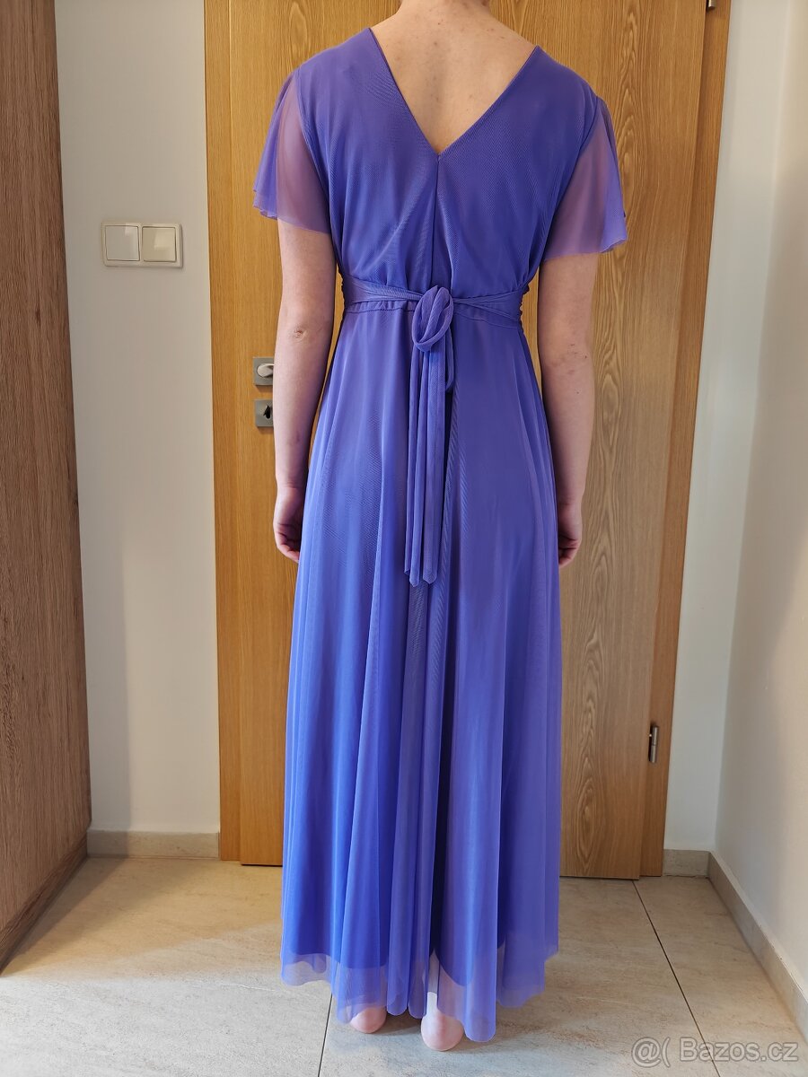 Plesové šaty fialové - 2