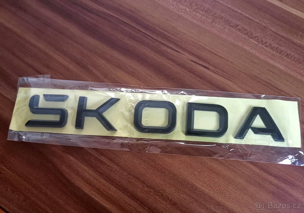Napiš černý škoda Octavia Fabia Superb - 2
