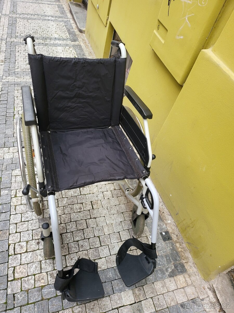 B+B invalidní vozík, 4 brzdy - 2