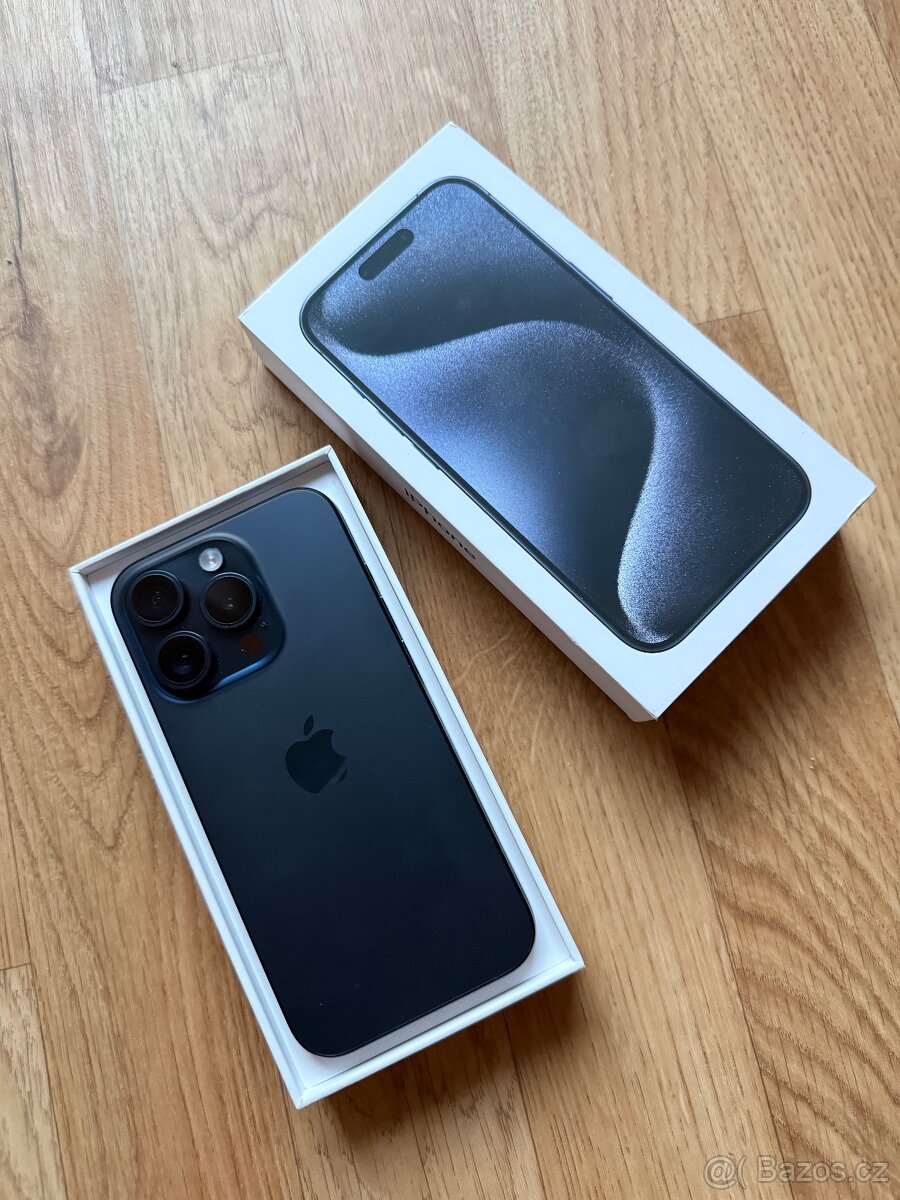 Apple iPhone 15 Pro 128GB modrý - 2