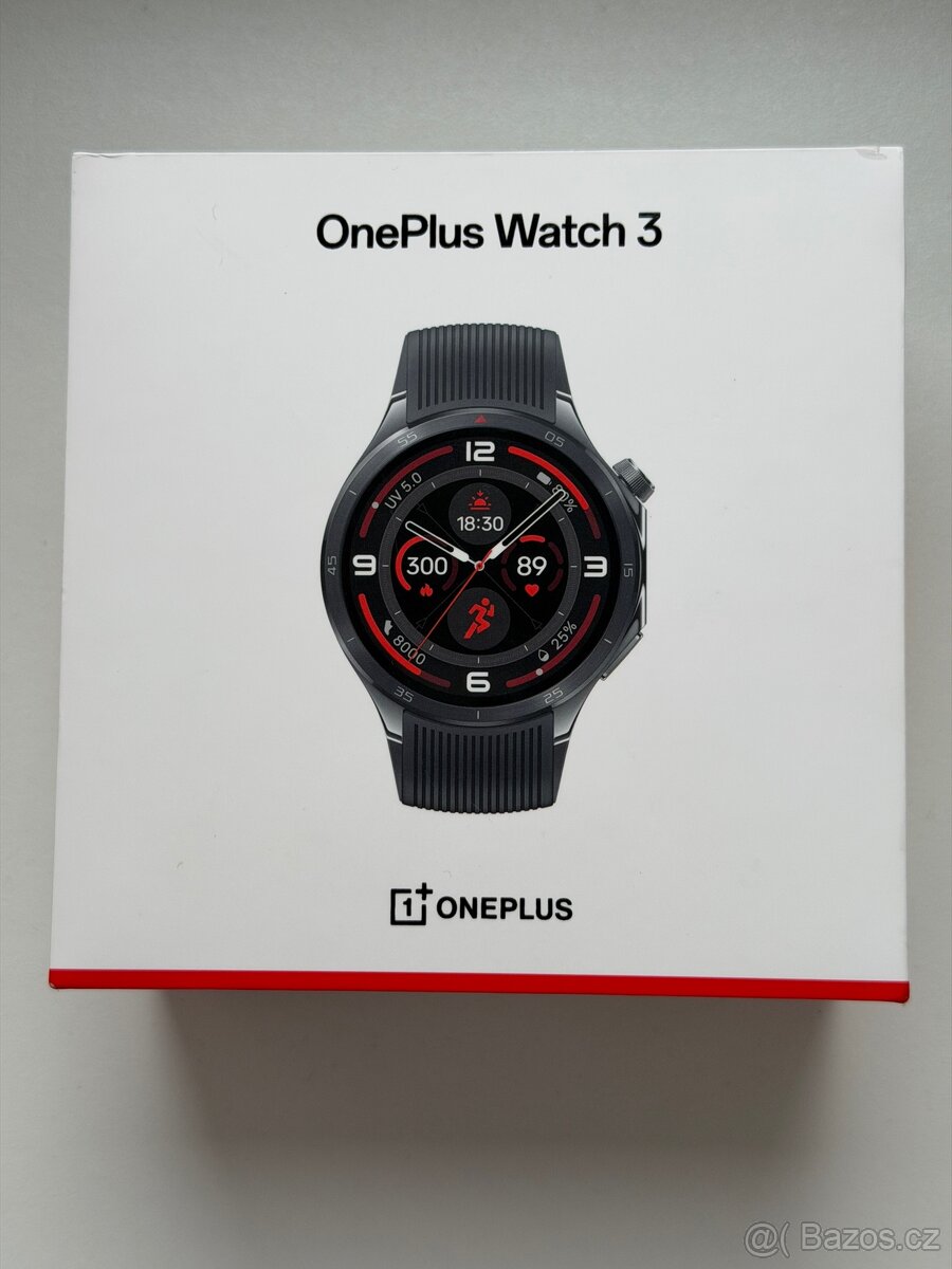 Chytré hodinky OnePlus Watch 3 Obsidian Titanium - 2
