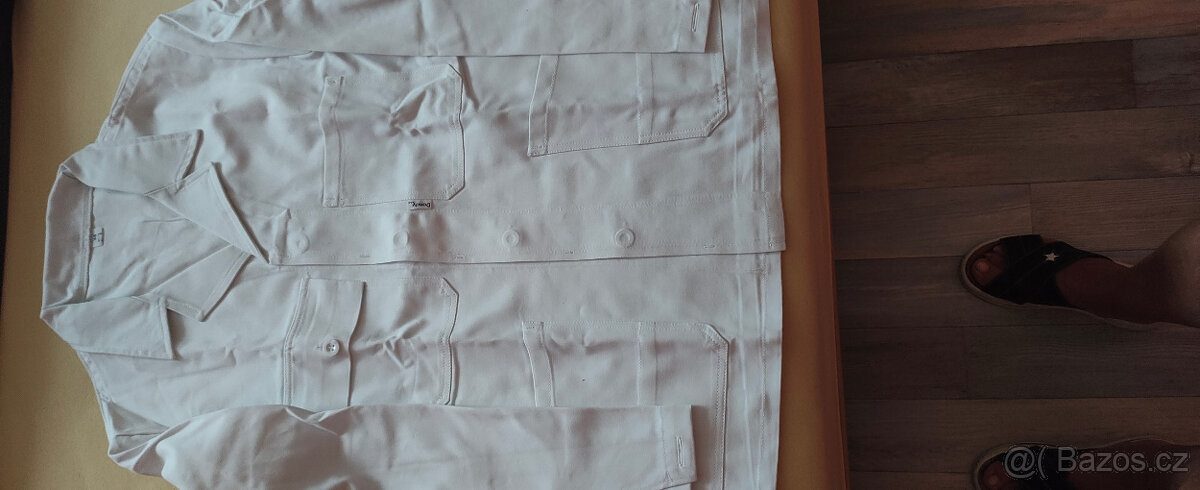 Kvalitní pracovní bílá blůza - 2