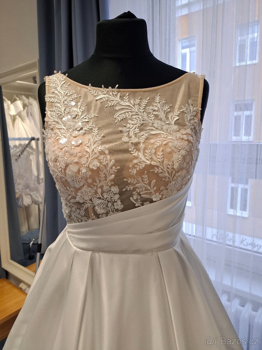 Svatebni saty velikost 38 - 2